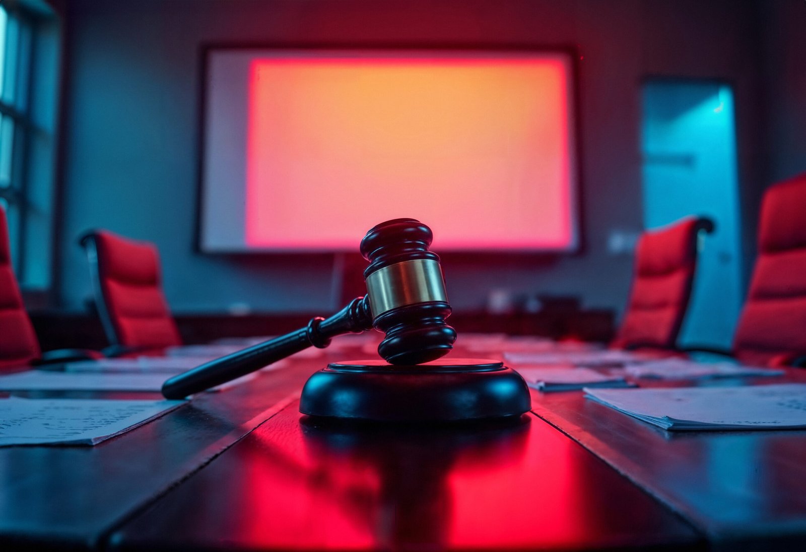 Close up law hammer scaled